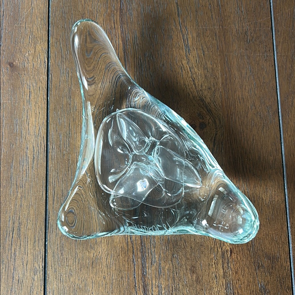 Artist Signed Kyle Gribskov Handblown Art Glass Piece from 1987